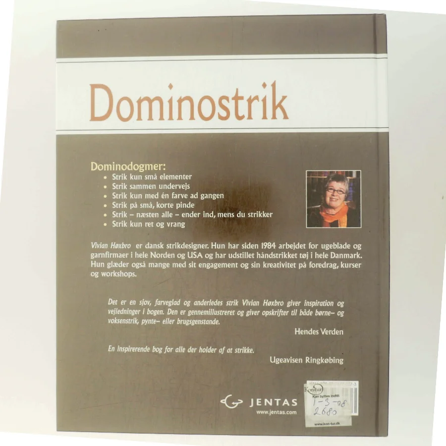 Dominostrik af Vivian Høxbro (Bog)