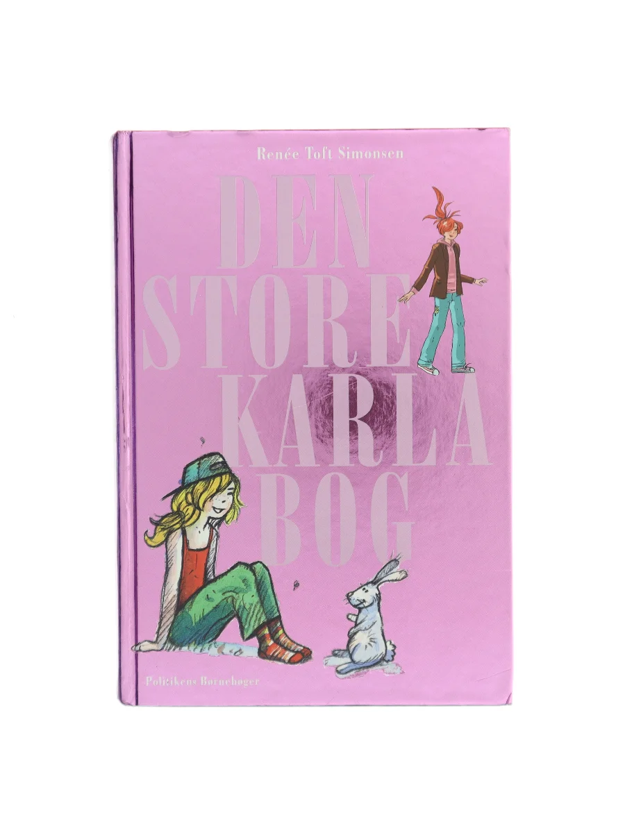 Forsiden af Den store Karla bog af Renée Toft Simonsen
