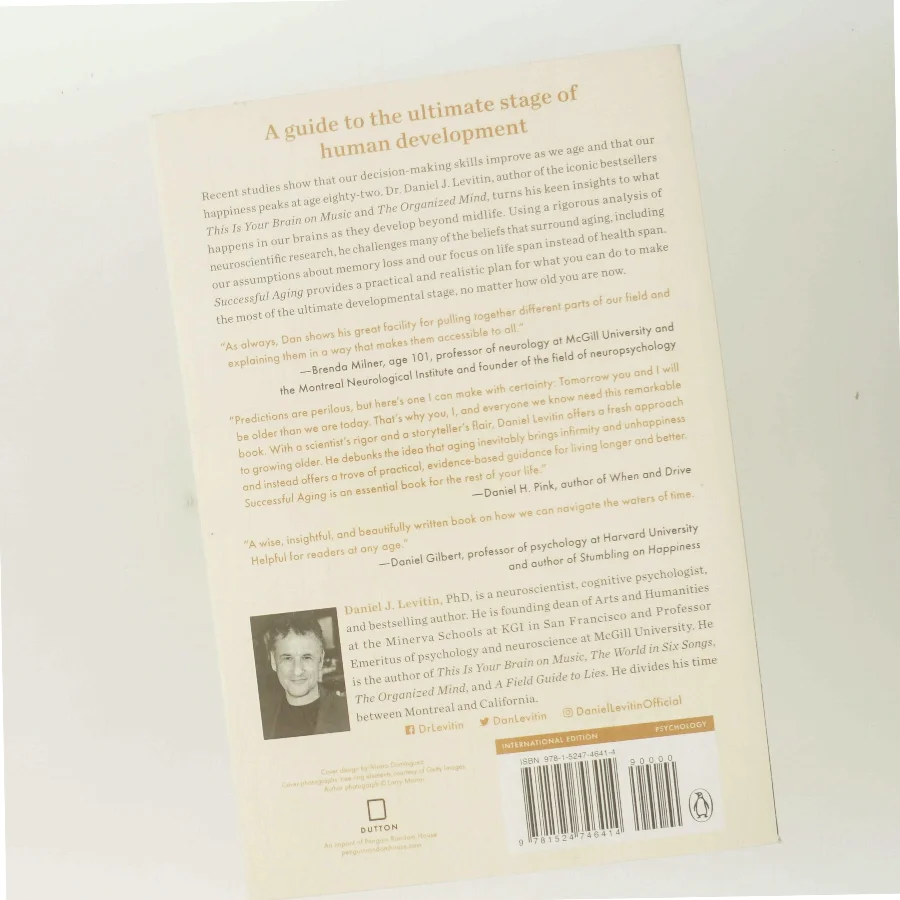 Successful aging : a neuroscientist explores the power and potential of our lives af Daniel J. Levitin (Bog)