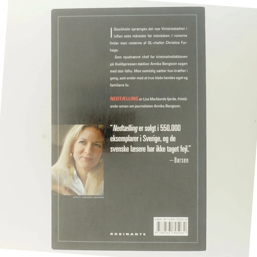 Nedtælling af Liza Marklund (Bog)