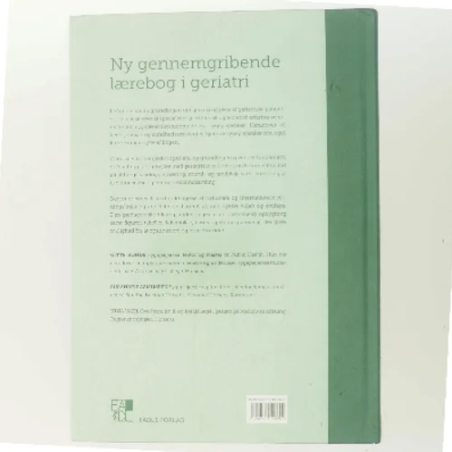 Geriatri : en grundbog i sygeplejen (Bog)