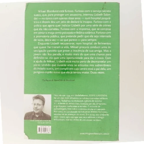 A rainha do castelo de ar af Stieg Larsson (Bog)