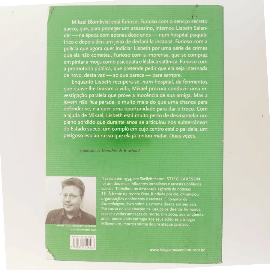 A rainha do castelo de ar af Stieg Larsson (Bog)