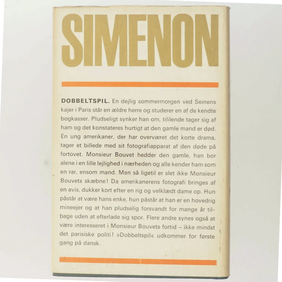 Dobbeltspil af Georges Simenon (Bog)