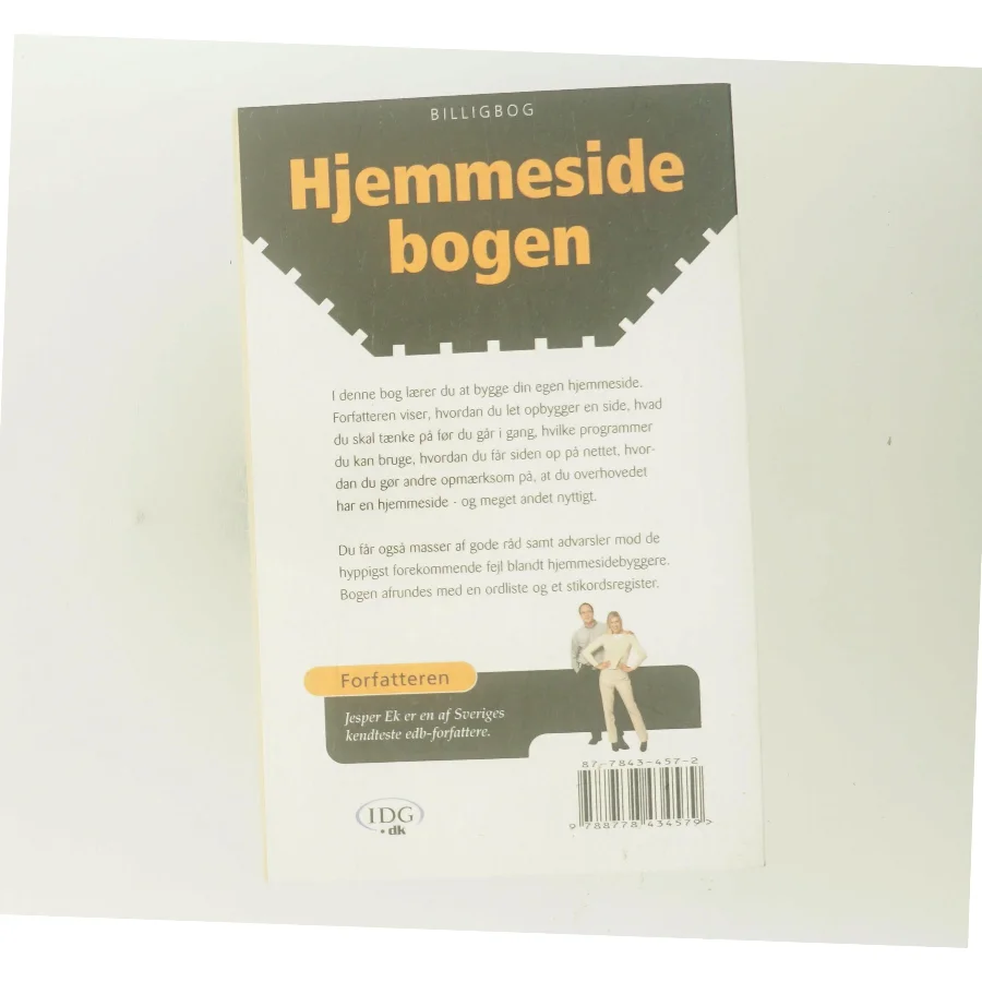 Hjemmesidebogen af Jesper Ek (Bog)