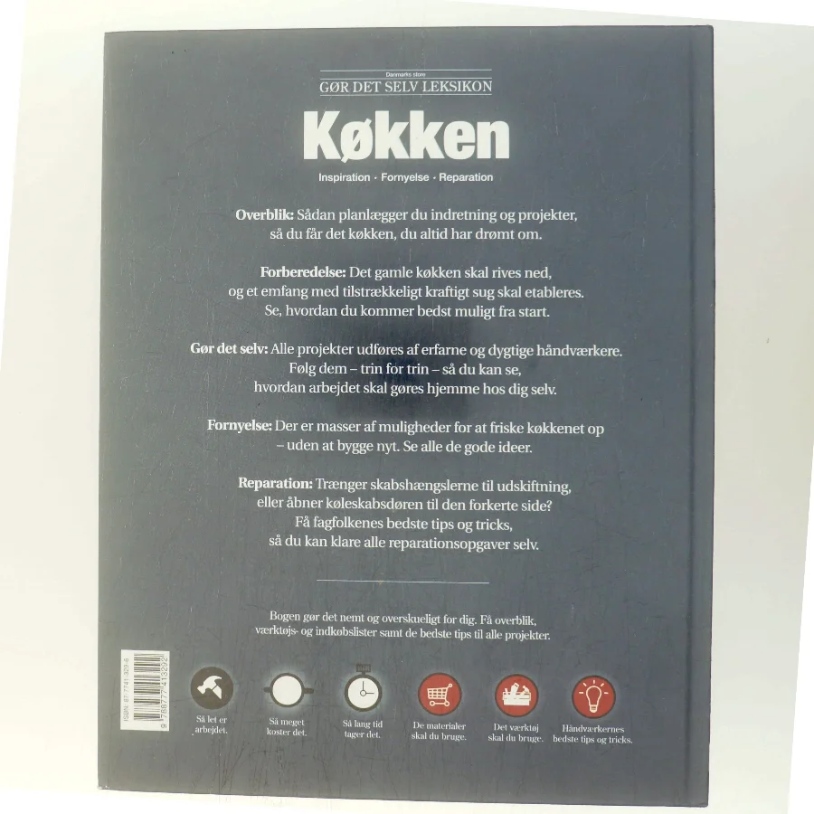 Danmarks store Gør Det Selv Leksikon: Køkken af Gør Det Selv-redaktionen (Bog)