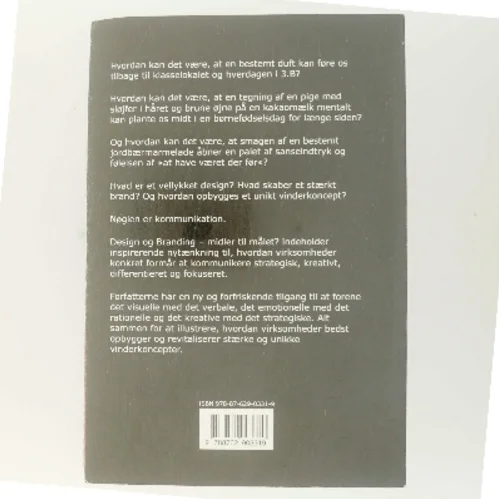 Design & branding : midler til målet? (Bog)