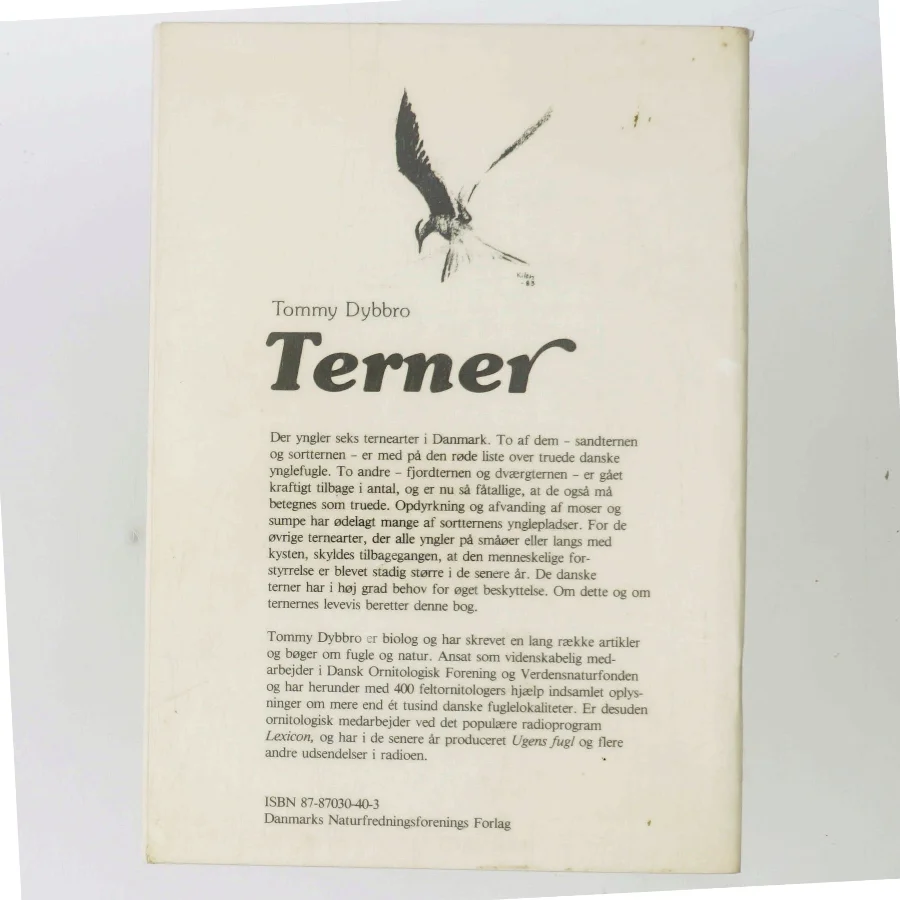 Terner af Tommy Dybbro (Bog)
