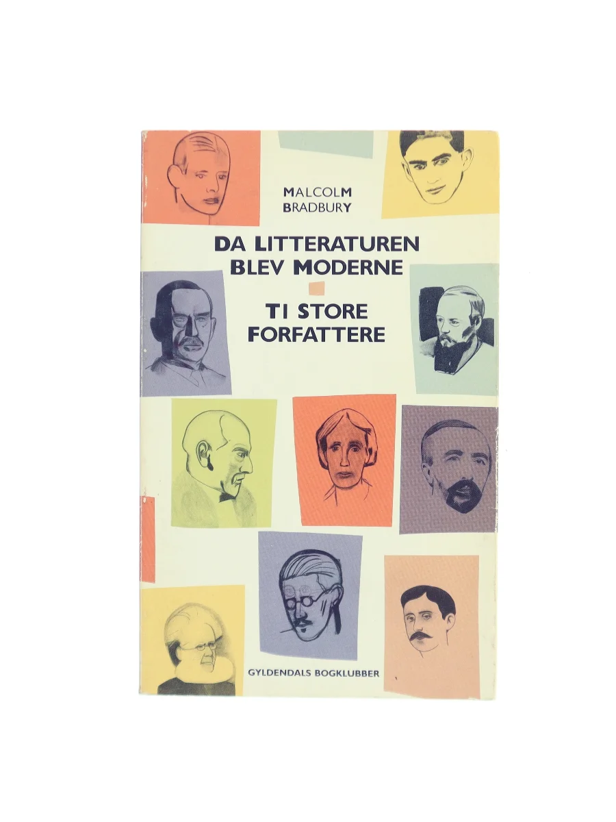 Forsiden af Da litteraturen blev moderne af Malcolm Bradbury