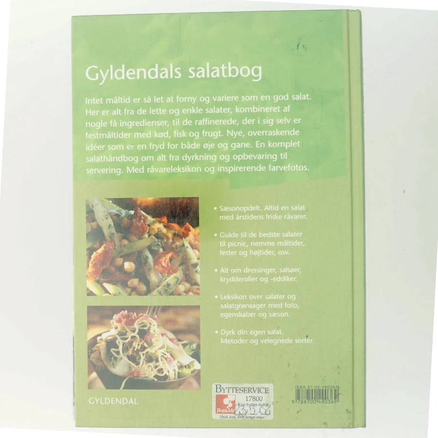 Gyldendals salatbog af Pia Bøgeskov (Bog)