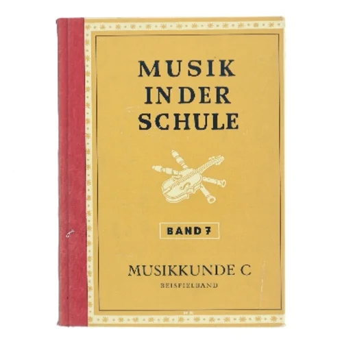 Musik in der Schule. Band 7. Musikkunde C. Beispielband (Bog)