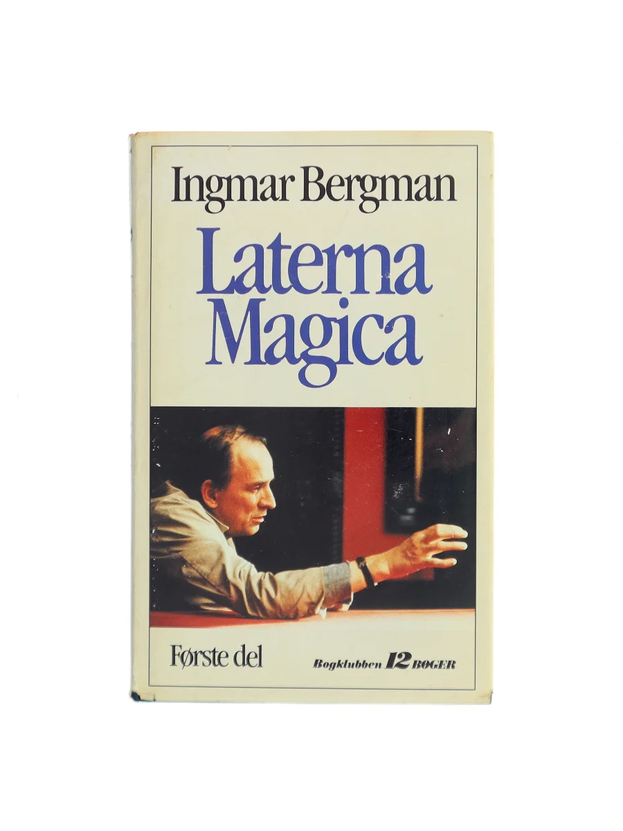 Forsiden af Laterna Magica af Ingmar Bergman