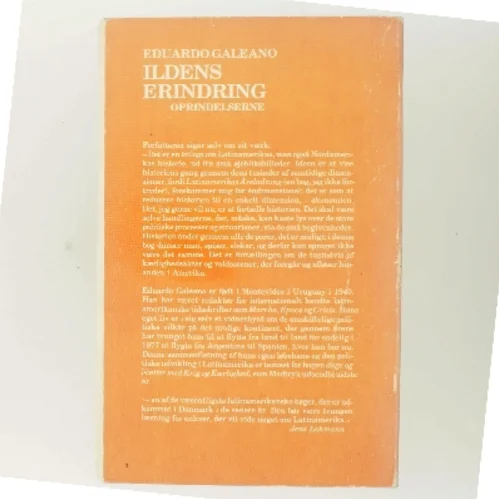 Ildens erindring af Eduardo Galeano (Bog)