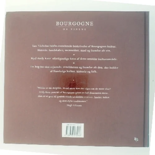 Bourgogne og vinene af Nicholas Faith (Bog)