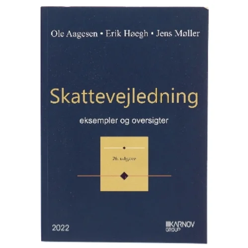 Skattevejledning 2022 : eksempler og oversigter (Bog)