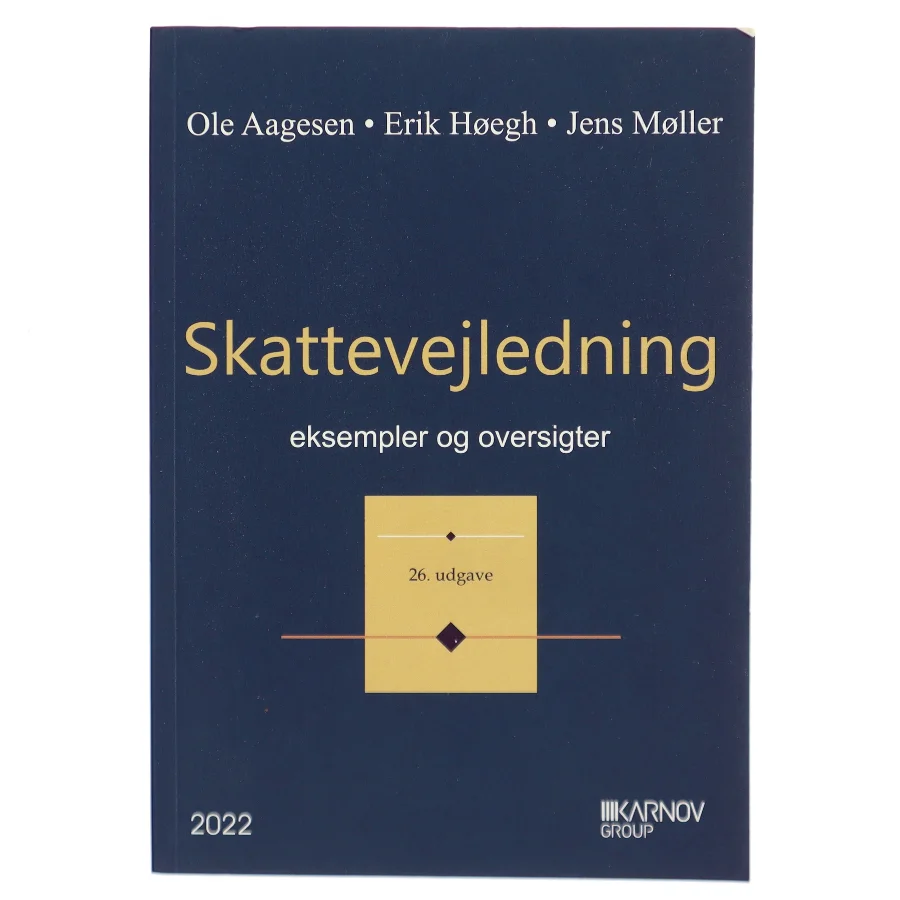 Skattevejledning 2022 : eksempler og oversigter (Bog)
