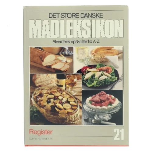 Det store danske madleksikon – Register (bind 21) af <Udfyld bogens forfattere> (Bog)
