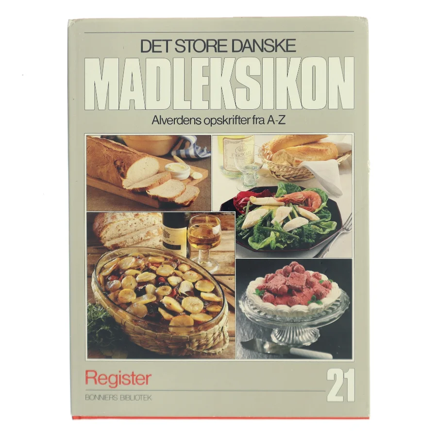 Det store danske madleksikon – Register (bind 21) af <Udfyld bogens forfattere> (Bog)