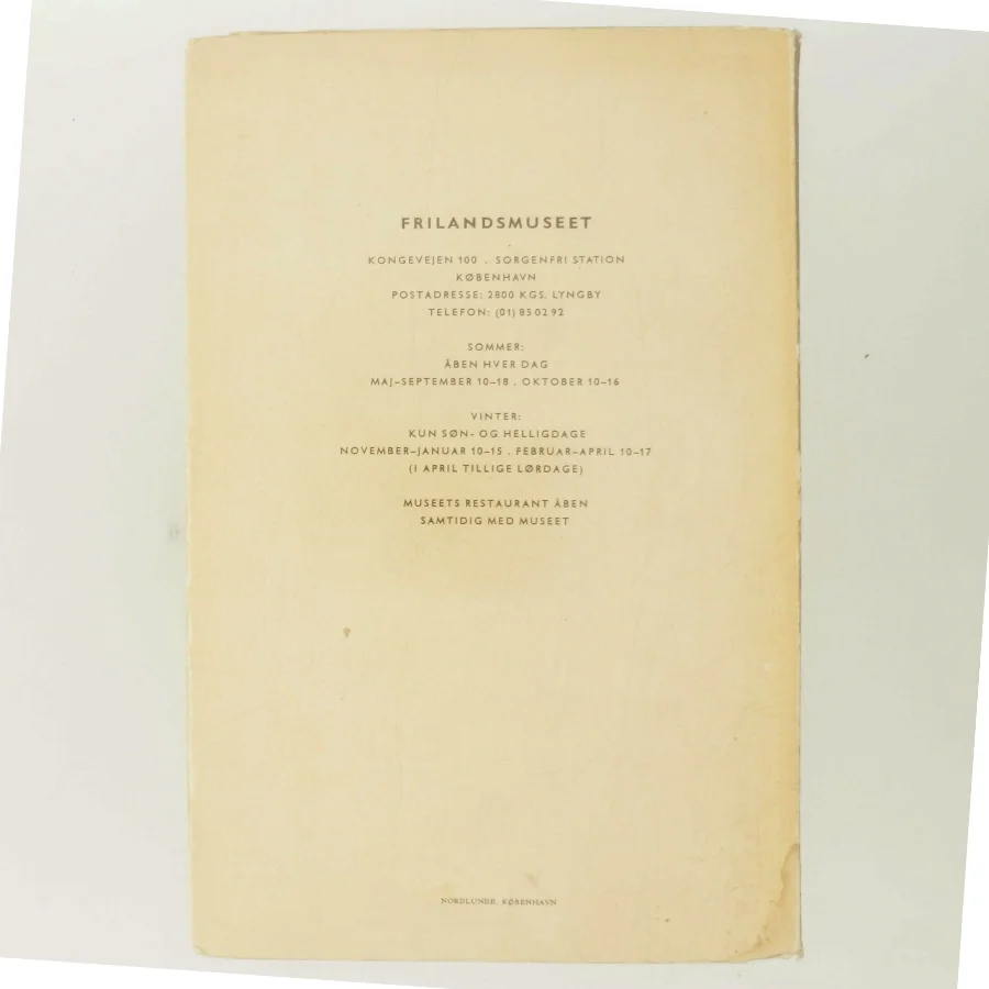 Frilandsmuseet – Vejleder (Bog)