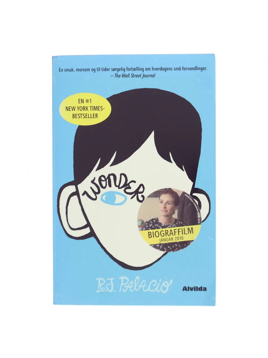 Forsiden af Wonder af R. J. Palacio