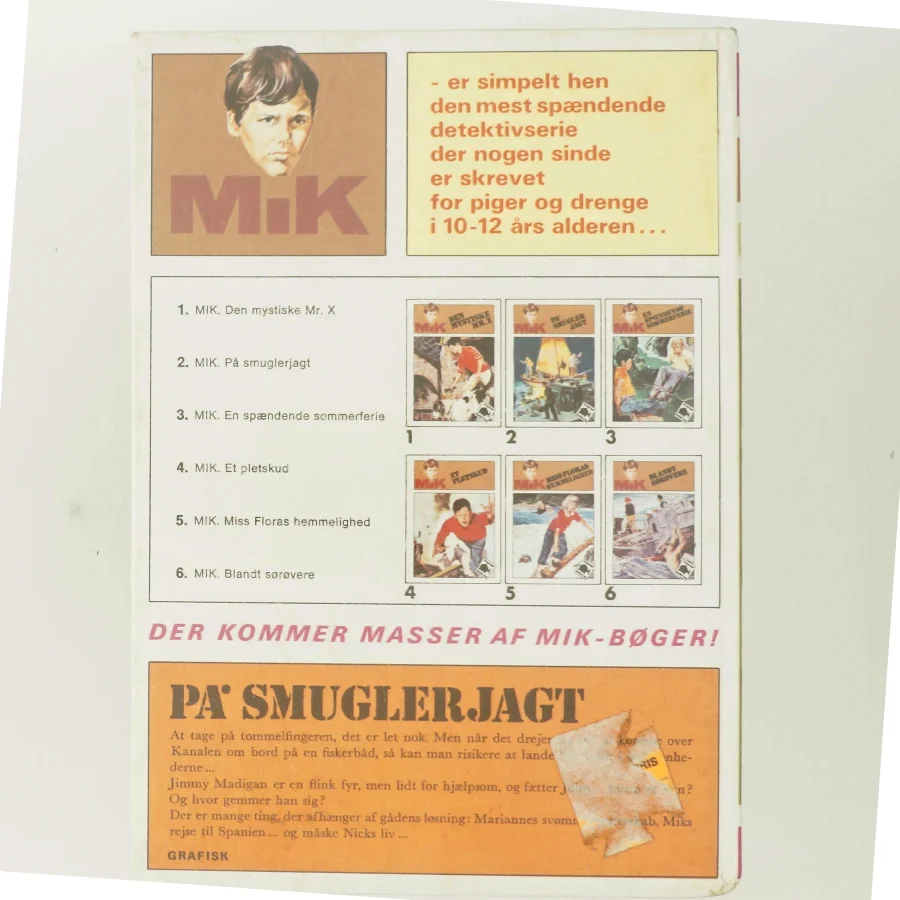 MIK: På smuglerjagt af Georges Bayard (Bog)