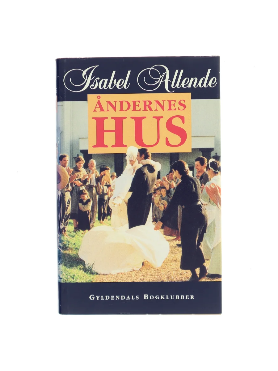 Forsiden af Åndernes hus (La casa de los espíritus) af Isabel Allende