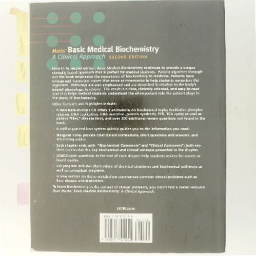 Marks' basic medical biochemistry : a clinical approach (Bog)