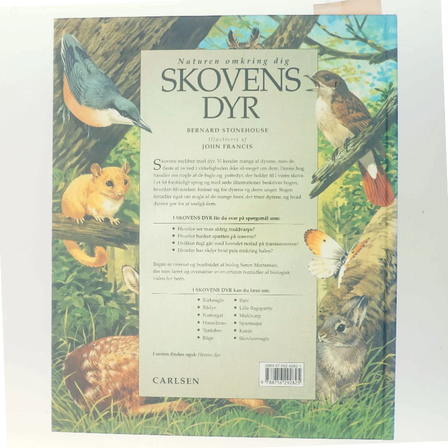 Skovens dyr af Bernard Stonehouse (Bog)