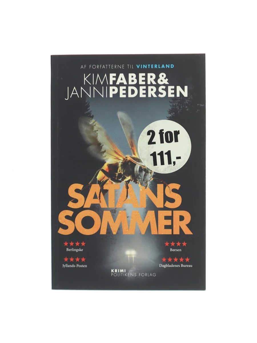 Forsiden af Satans sommer af Kim Faber, Janni Pedersen