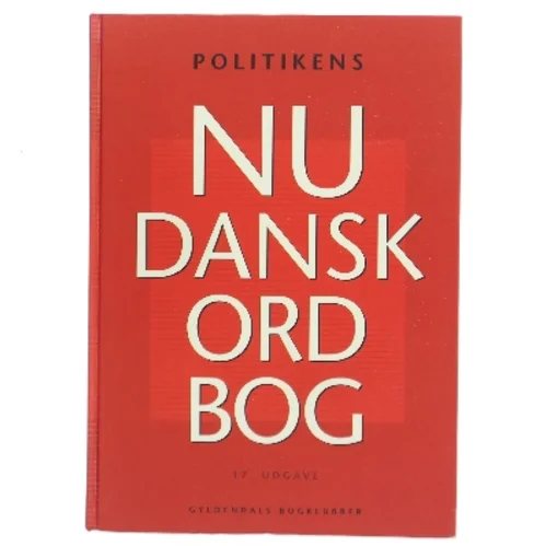 Politikens Nudansk ordbog af Christian Becker-Christensen (Bog)