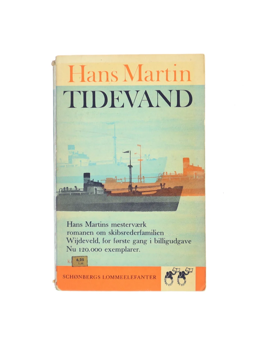 Forsiden af Tidevand af Hans Martin