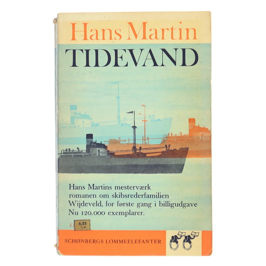 Tidevand af Hans Martin (Bog)