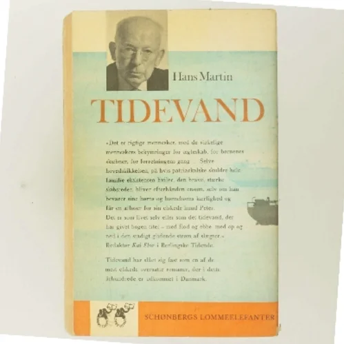 Tidevand af Hans Martin (Bog)