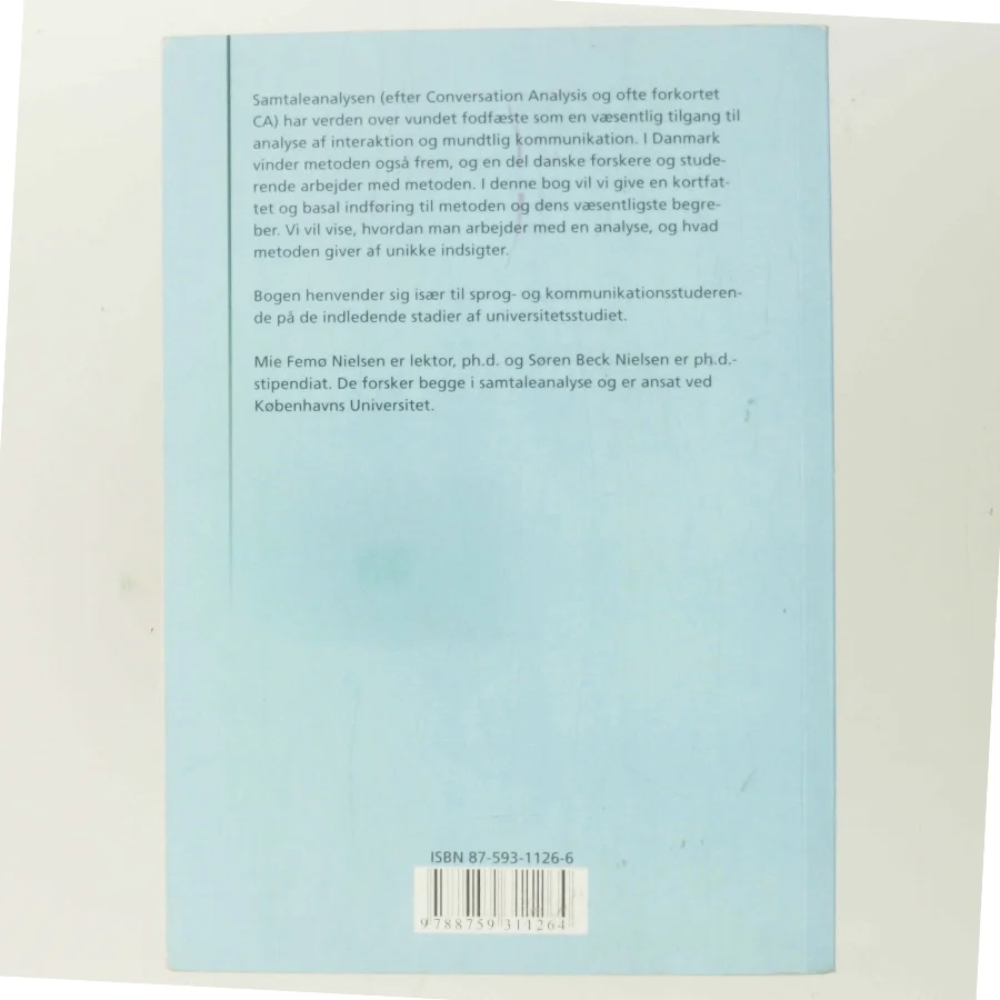 Samtaleanalyse (Bog)