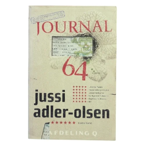 Journal 64 : krimithriller af Jussi Adler-Olsen (Bog)