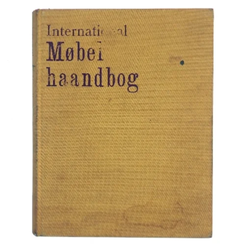 International Møbelhaandbog (Bog)