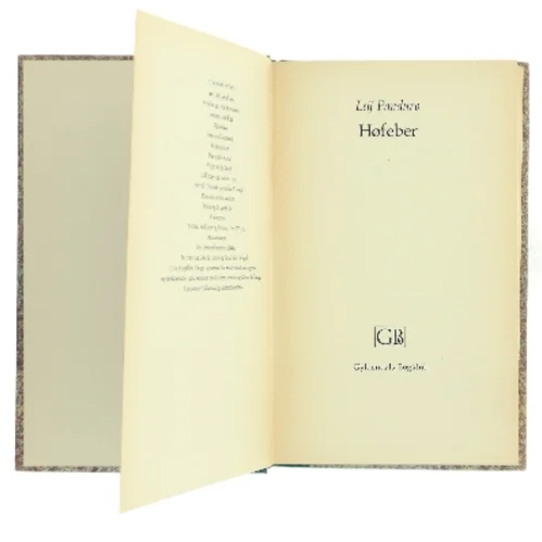 Høfeber af Leif Panduro (Bog)