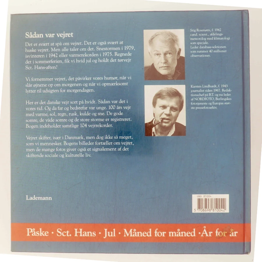 Dansk vejr i 100 år (Bog)