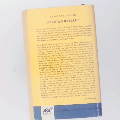Felicias bryllup af Aksel Sandemose (Bog)