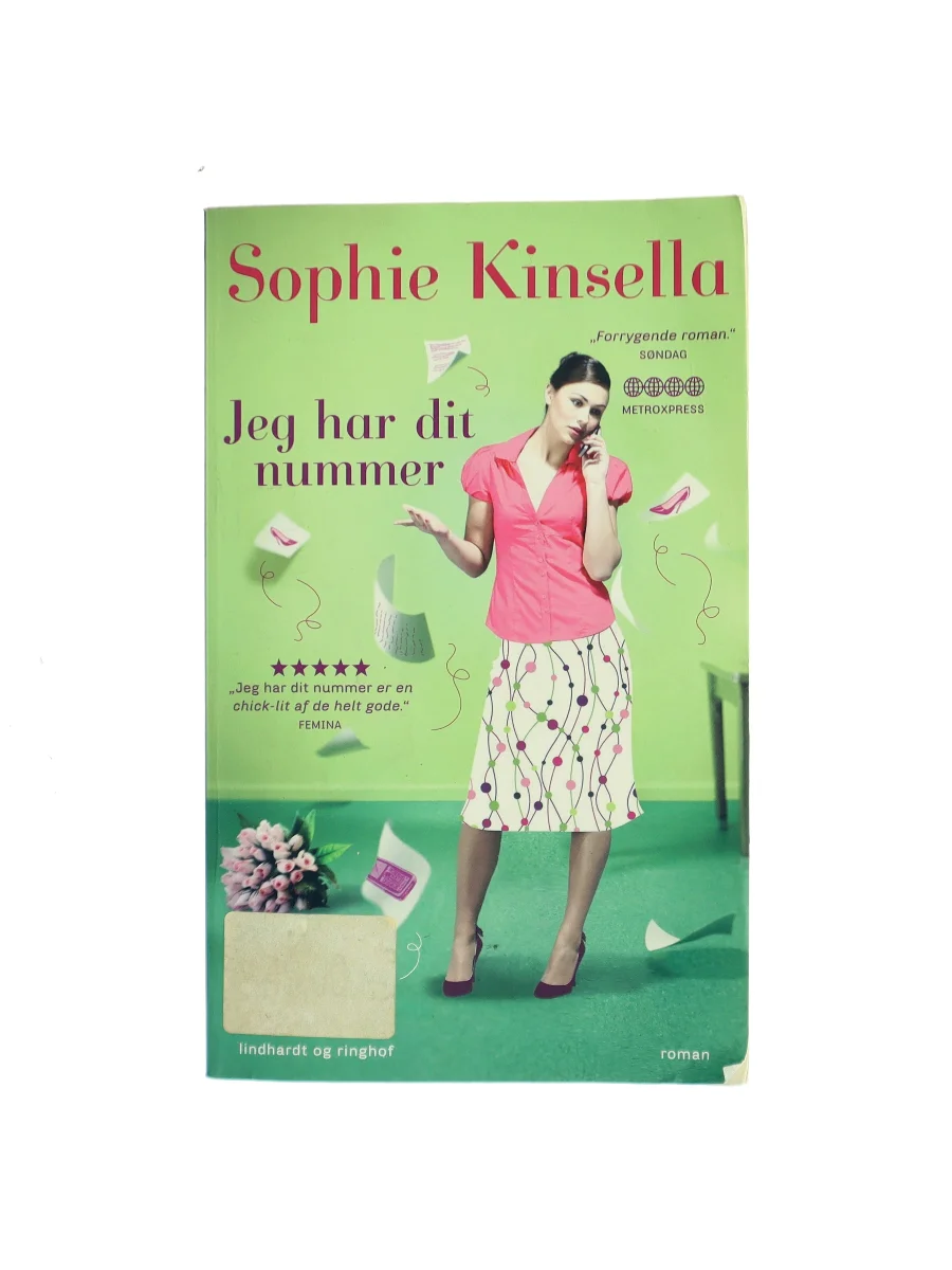 Forsiden af Jeg har dit nummer af Sophie Kinsella