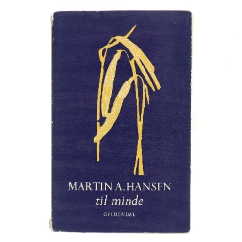 Til minde af Martin A. Hansen (Bog)