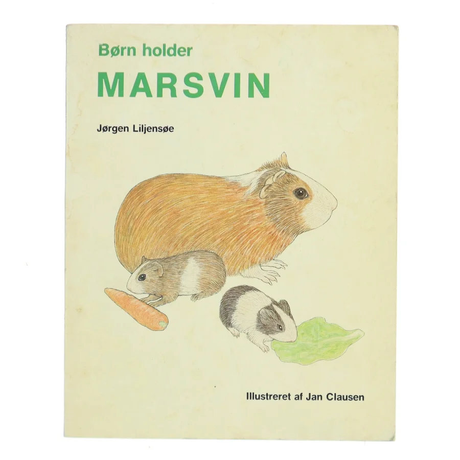 Børn holder marsvin af Jørgen Liljensøe (Bog)
