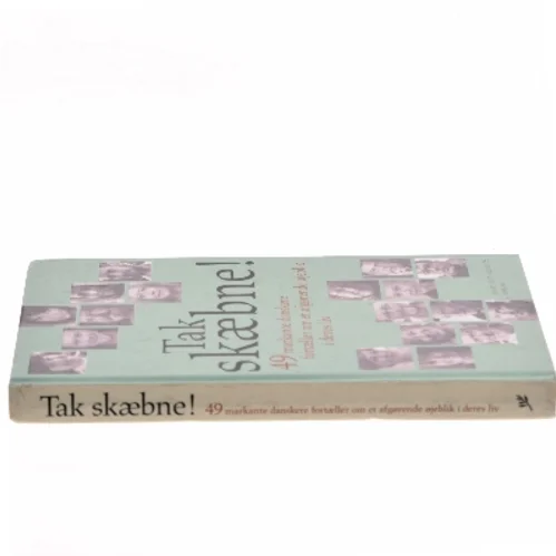 Tak skæbne! : 49 markante danskere fortæller om et afgørende øjeblik i deres liv af Lars Henriksen (f. 1975-12-21) (Bog)