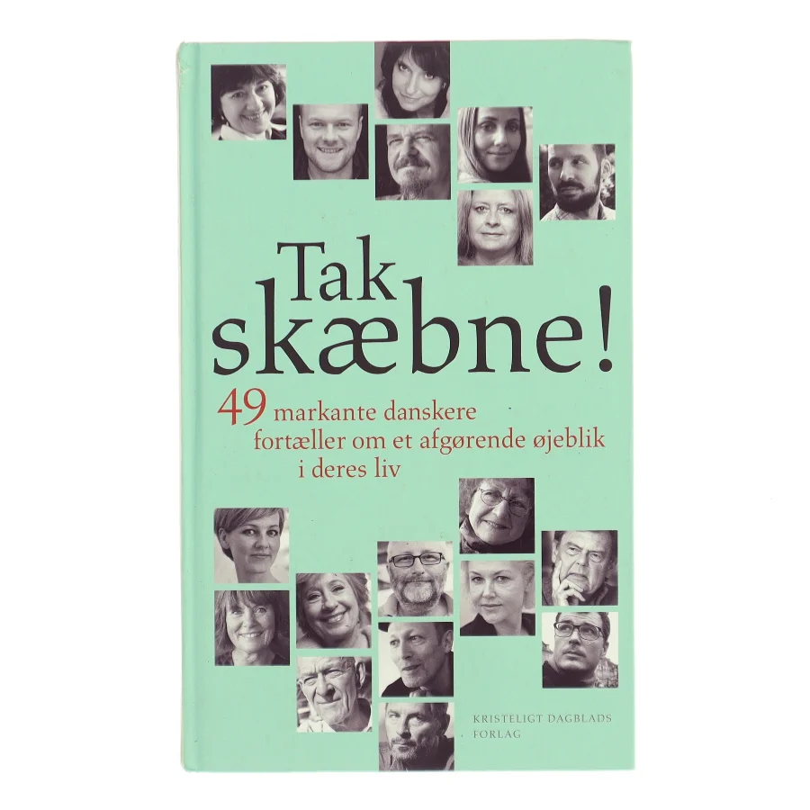 Tak skæbne! : 49 markante danskere fortæller om et afgørende øjeblik i deres liv af Lars Henriksen (f. 1975-12-21) (Bog)