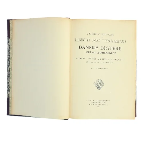 Illustreret dansk Litteraturhistorie. Danske Digtere i det 19de Aarhundrede (Bog)