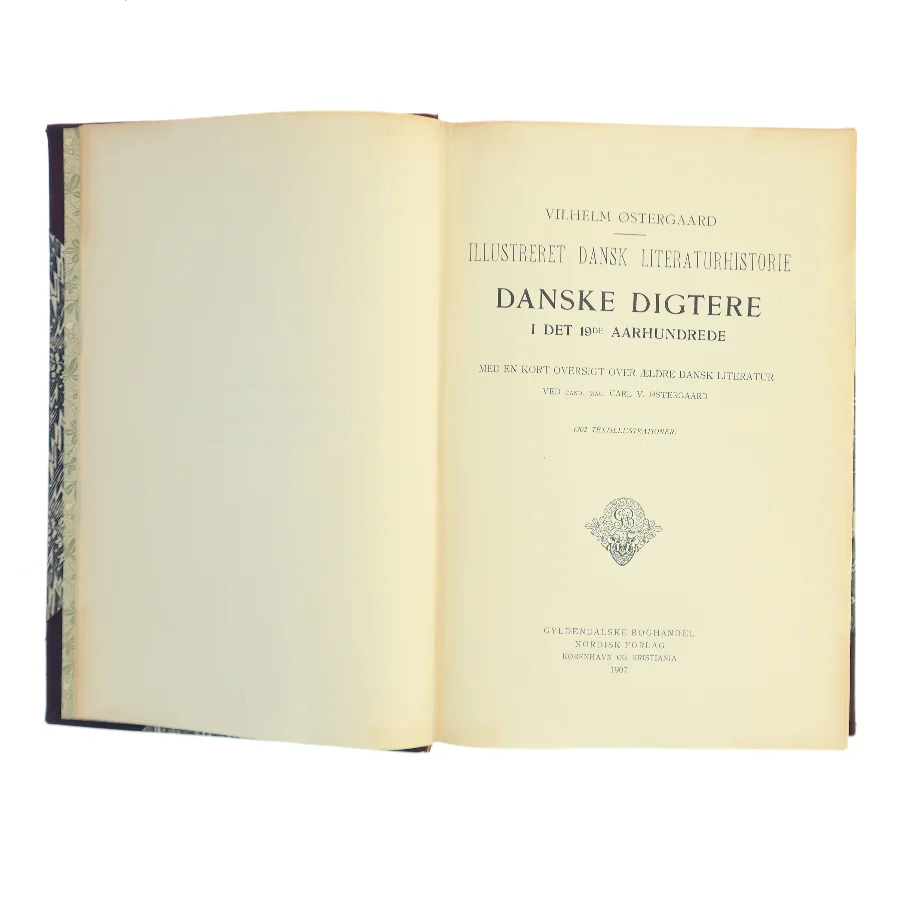 Illustreret dansk Litteraturhistorie. Danske Digtere i det 19de Aarhundrede (Bog)