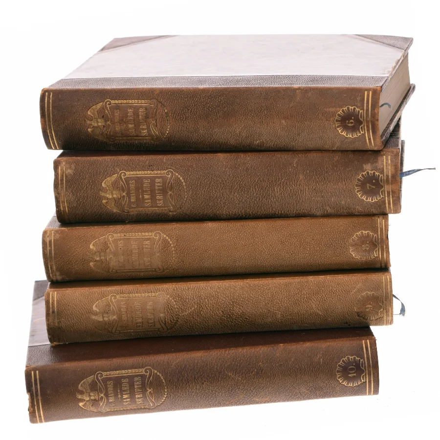 Hovedstrømninger i det 19. Aarhundredes Litteratur af Georg Brandes (Bog)