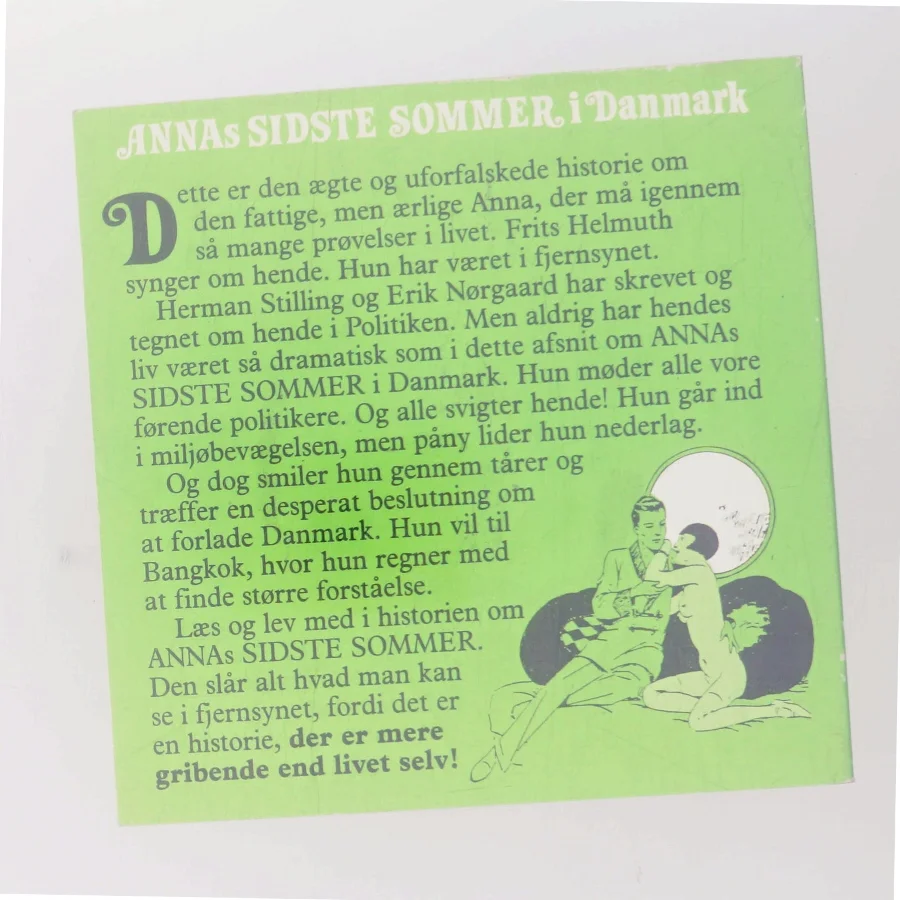 Annas sidste sommer i Danmark af Erik Nørgaard (Bog)