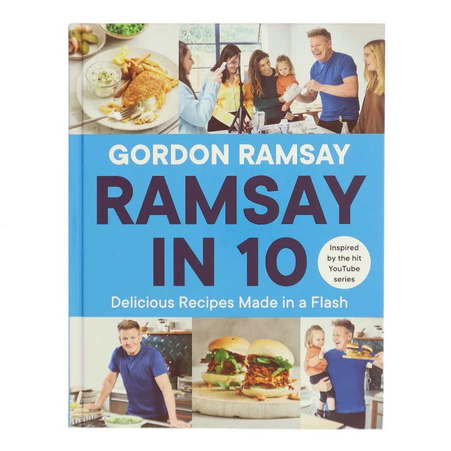 Ramsay in 10 : delicious recipes made in a flash af Gordon Ramsay (Bog)