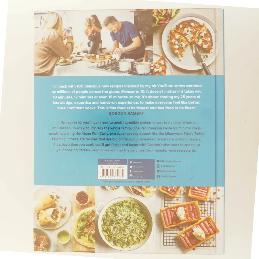 Ramsay in 10 : delicious recipes made in a flash af Gordon Ramsay (Bog)
